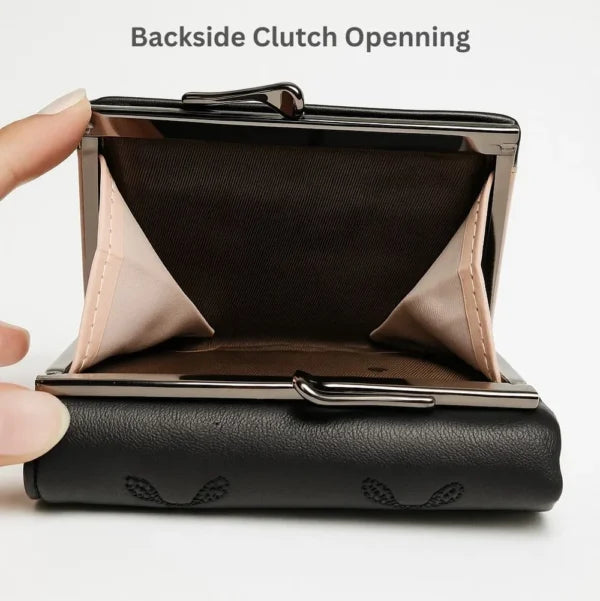 2 in 1 Zip Around Wallet OFF White