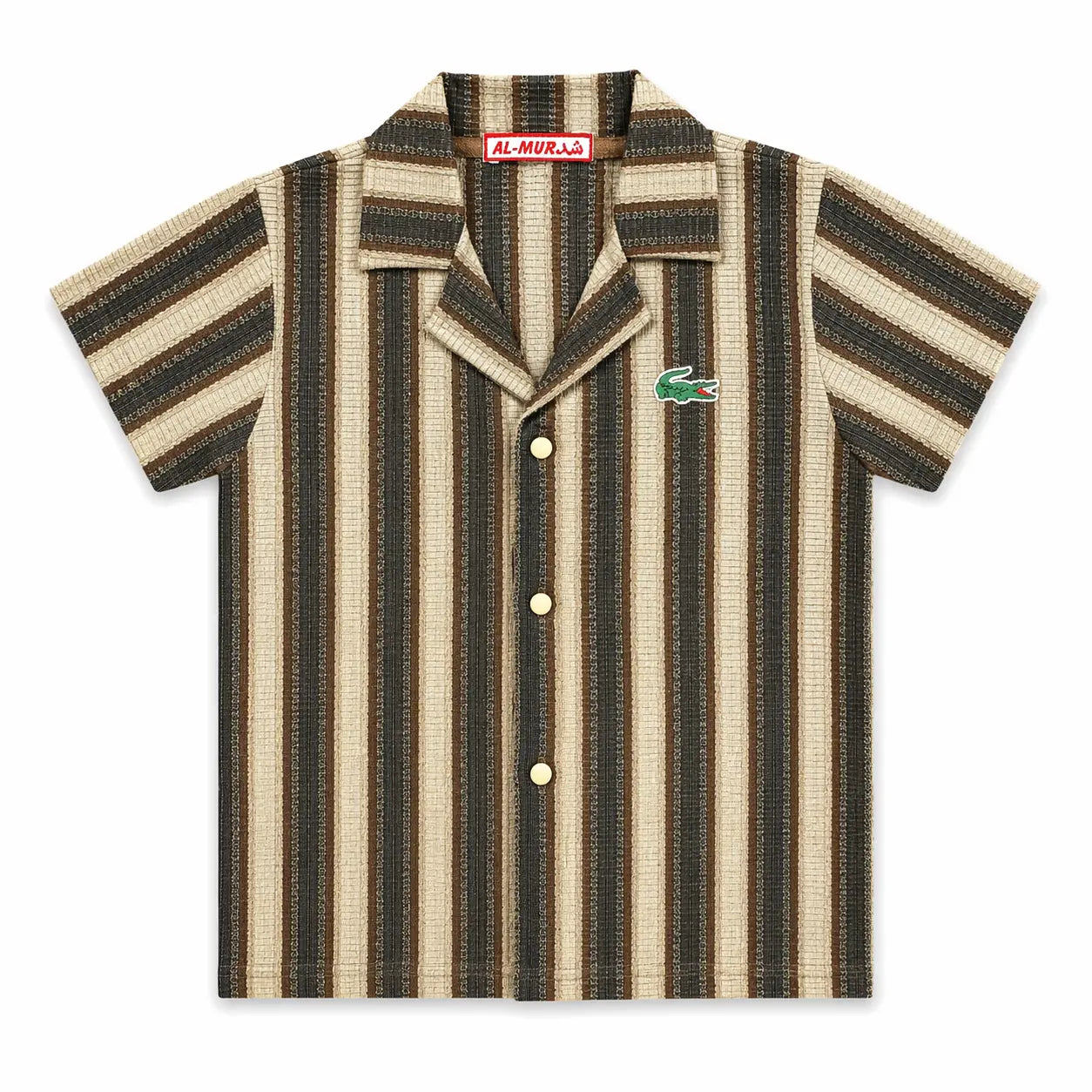ALM 3 Piece Striped Shirt Sleeveless Inner & Shorts 12M to 5Y