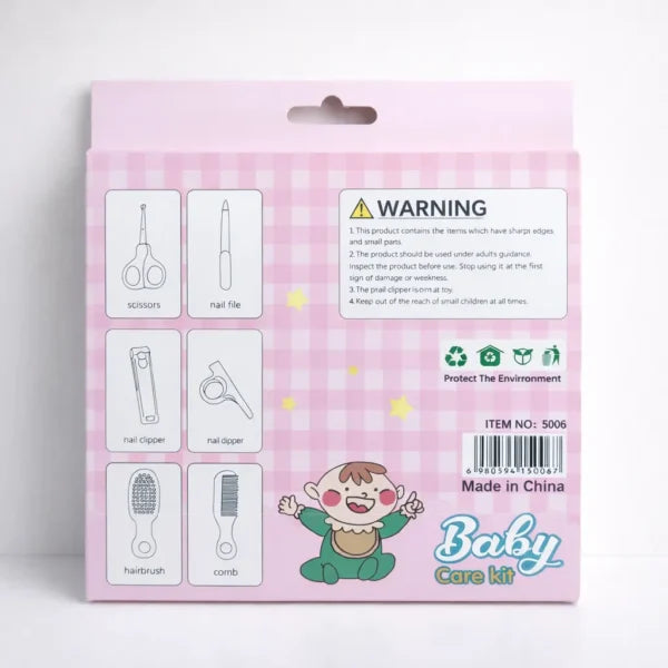 Baby Care Kit 6PCS – Newborn Grooming Set – Imported