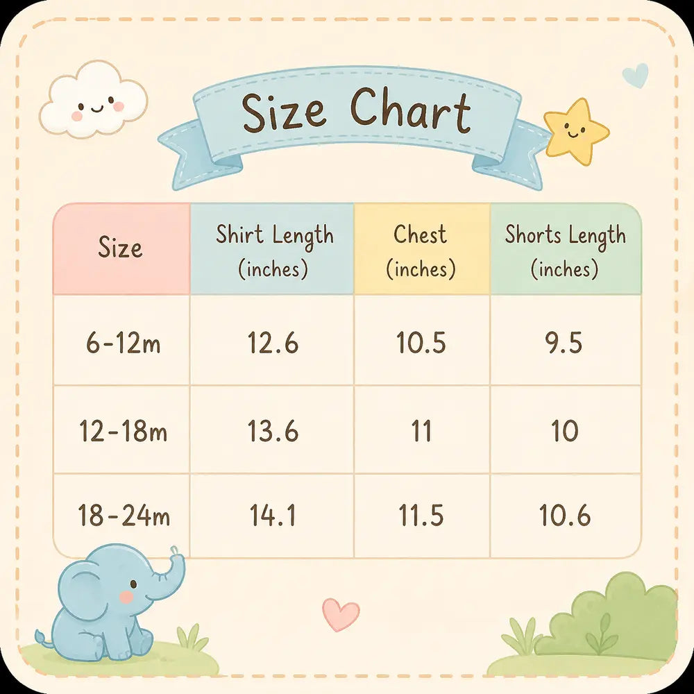 Baby Girls Shirt & Shorts Summer Outfit Set – Imported – 6M TO 24M