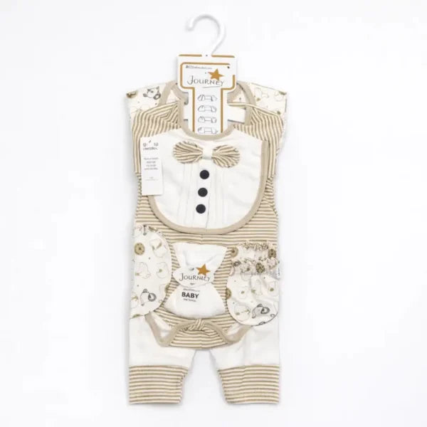 Baby Journey Bow Style Newborn Starter Set – 10Piece