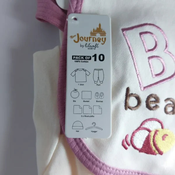 Baby Bear Journey’s Cute Starter Set – 3 Colors – 10Piece