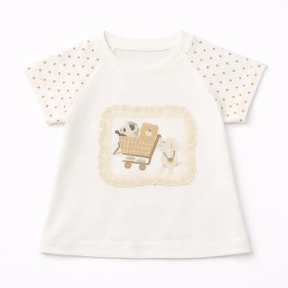 Baby Cotton T-Shirt and Shorts Outfit Set (Imported) – 1 to 5Y shirt