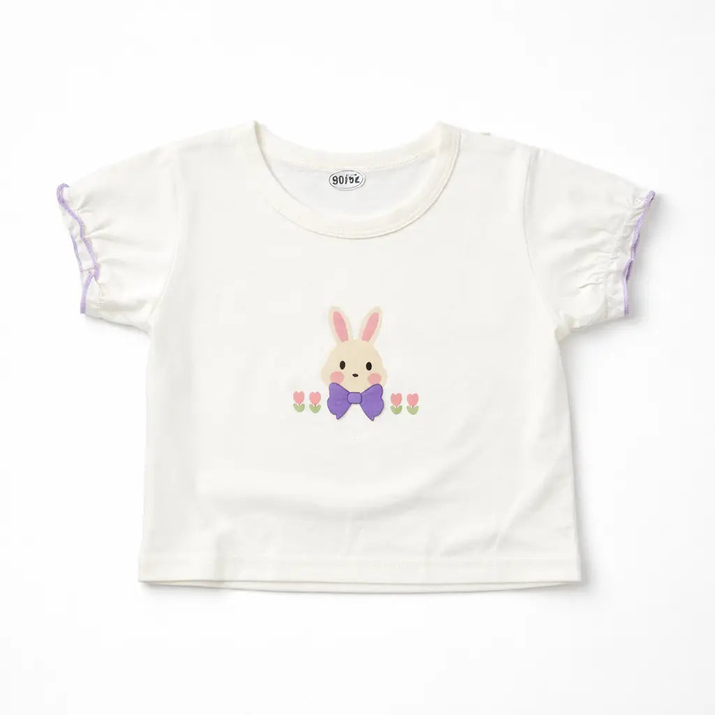 Imported Girls Bunny Top & Romper for Summer 1 to 4Y