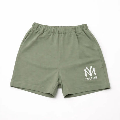 Bear Print T-Shirt & Shorts Set – 2Piece Imported Outfit (Imported) – 12M to 3Y shorts