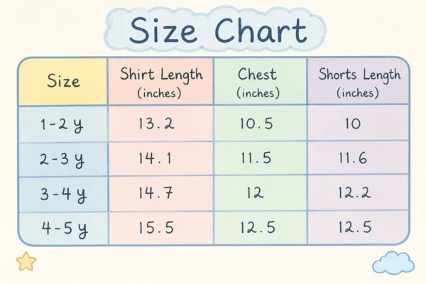 Blue Cotton T-Shirt and Shorts Outfit Set (Imported) – 1 to 5Y