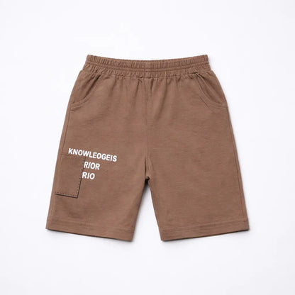 Dino Print Half Sleeve T-Shirt & Shorts – Pockets (Imported) – 1 to 5Y nickers