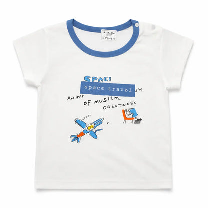 Boys Space Travel T-Shirt & Shorts Set (Imported) – 6M to 24M