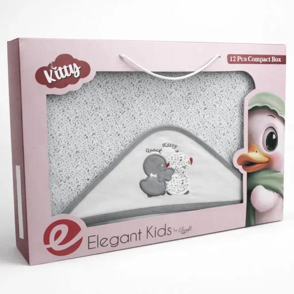 Elegant’s Newborn Gift Box – Cute 12 Piece Clothing Gift Box