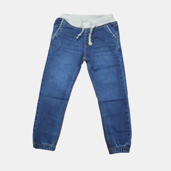 EziFit’s Boys Mid Blue Denim Grip Pants Export Quality – 18M TO 6Y