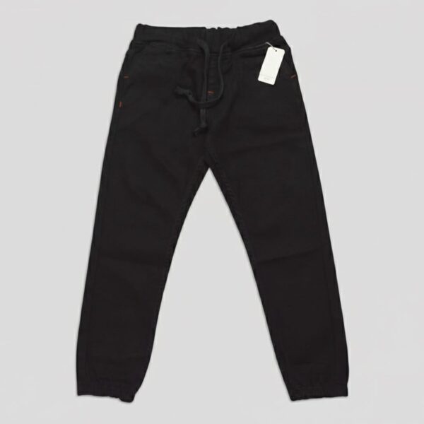 EziFit’s Denim Cross Pocket Pants Dark Black Export Quality – 18M TO 6Y