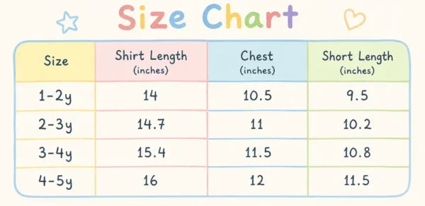 Flutter-Sleeve Pink T-Shirt & Denim Shorts (Imported) – 1 to 5Y