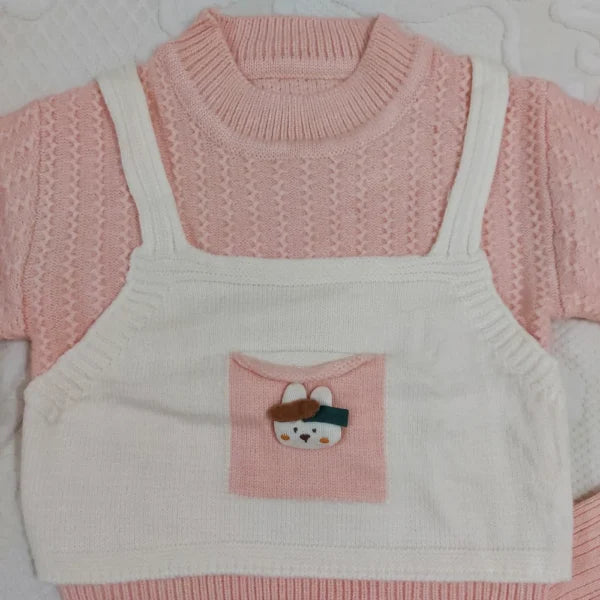 Imported Knitted 2-Piece Outfit for Winters 18M TO 6Y