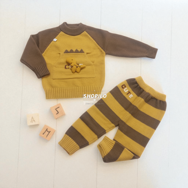 Imported Dino Sweater Suit for Winters Unisex 12M TO 3Y