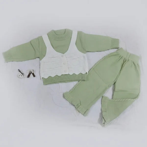 Imported Outfit with Detachable Duck & Bow Clips 18M TO 6Y