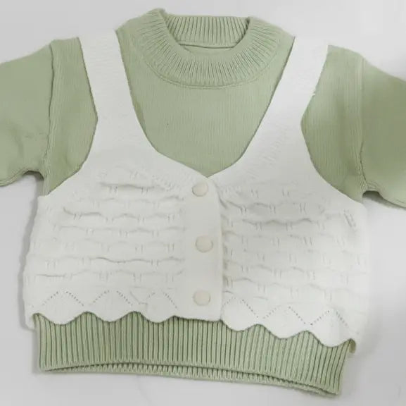 Imported Outfit with Detachable Duck & Bow Clips 18M TO 6Y