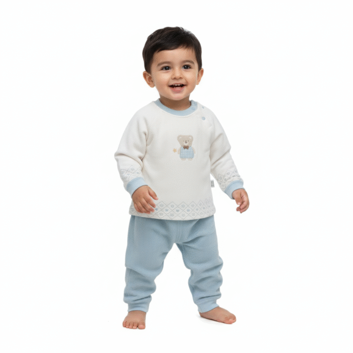 Imported 2 Piece Outfit for Winter Soft Velvet Feel 6 to 24M