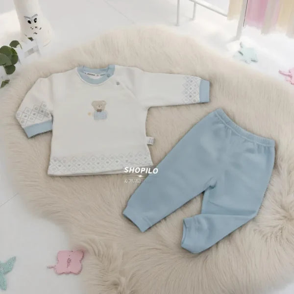 Imported 2 Piece Outfit for Winter Soft Velvet Feel 6 to 24M