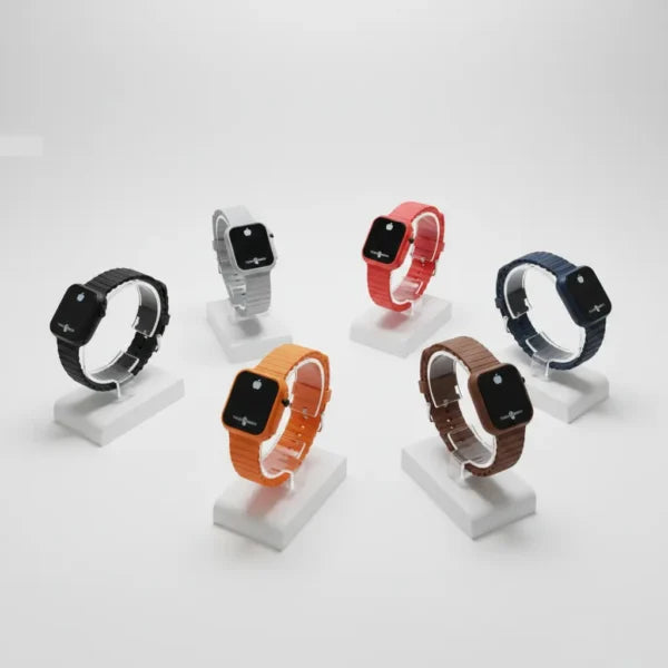 Kids Digital Watch Squared Shape & Adjustable