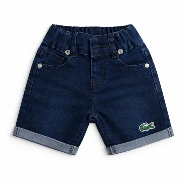 Lacoste Style Polo & Denim Shorts with Gallace – 0 TO 24M