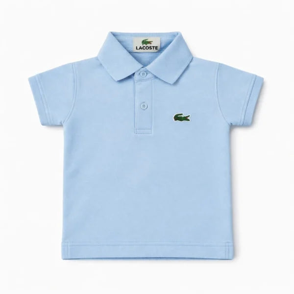 Lacoste Style Polo & Denim Shorts with Gallace – 0 TO 24M