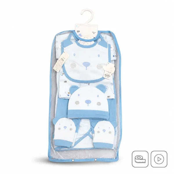 MM Newborn Baby Gift Set 10 Piece Full Sleeve Starter Set