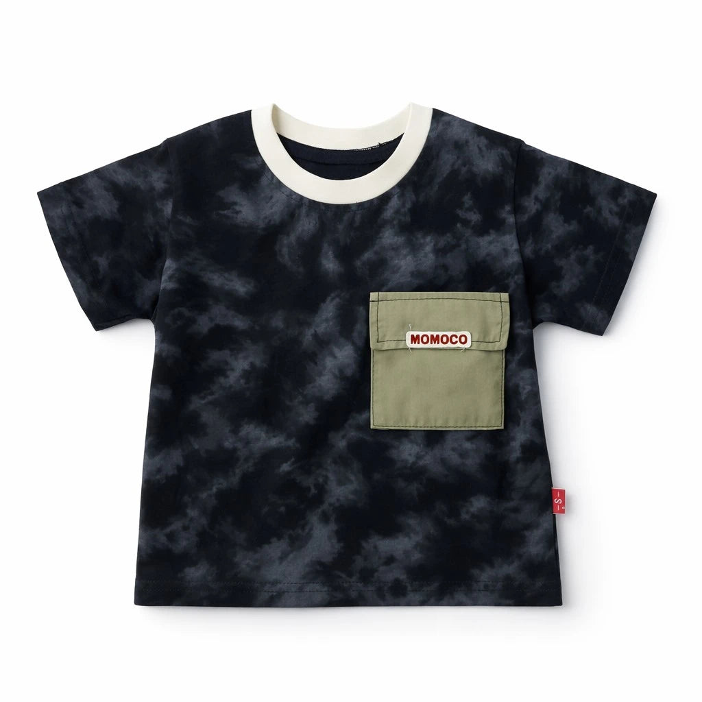 MOMOCO Tie-Dye T-Shirt & Cargo Shorts – 1 TO 6Y