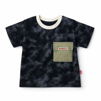 MOMOCO Tie-Dye T-Shirt & Cargo Shorts – 1 TO 6Y