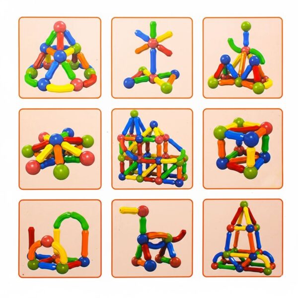 Magnetic Construction Set (36 PCS) – Educational Toys