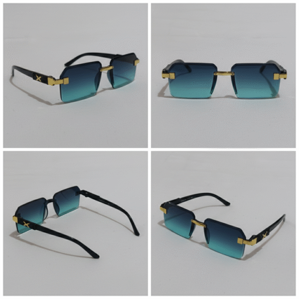 Gradient Square Kids Sunglasses