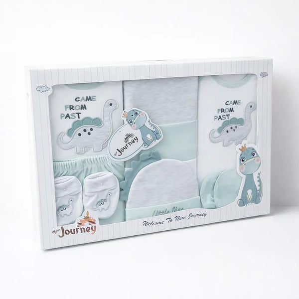 New Journey 10 Piece Baby Boy Dinosaur Gift Set – Very Cute