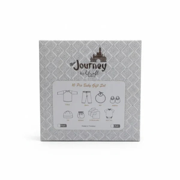 Newborn Baby Little Bear Cotton Gift Set 10 Pcs & Unisex