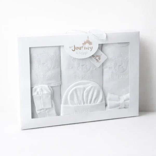 Newborn Baby Little Bear Cotton Gift Set 10 Pcs & Unisex