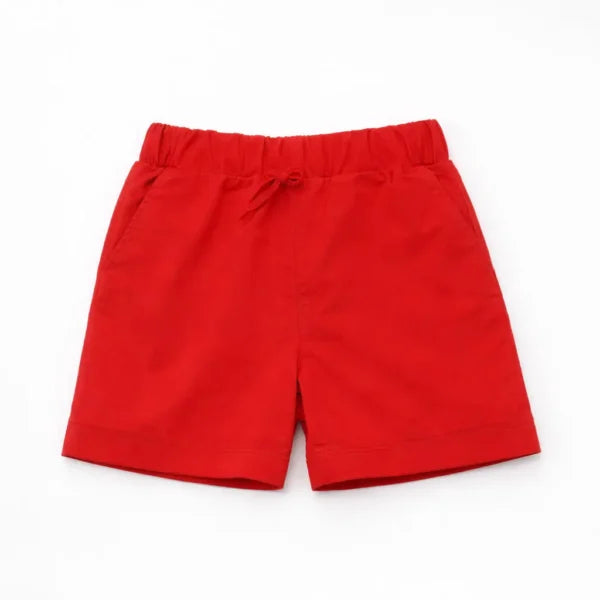 Nautical Striped T-Shirt and Red Shorts (Imported) – 6M to 3Y