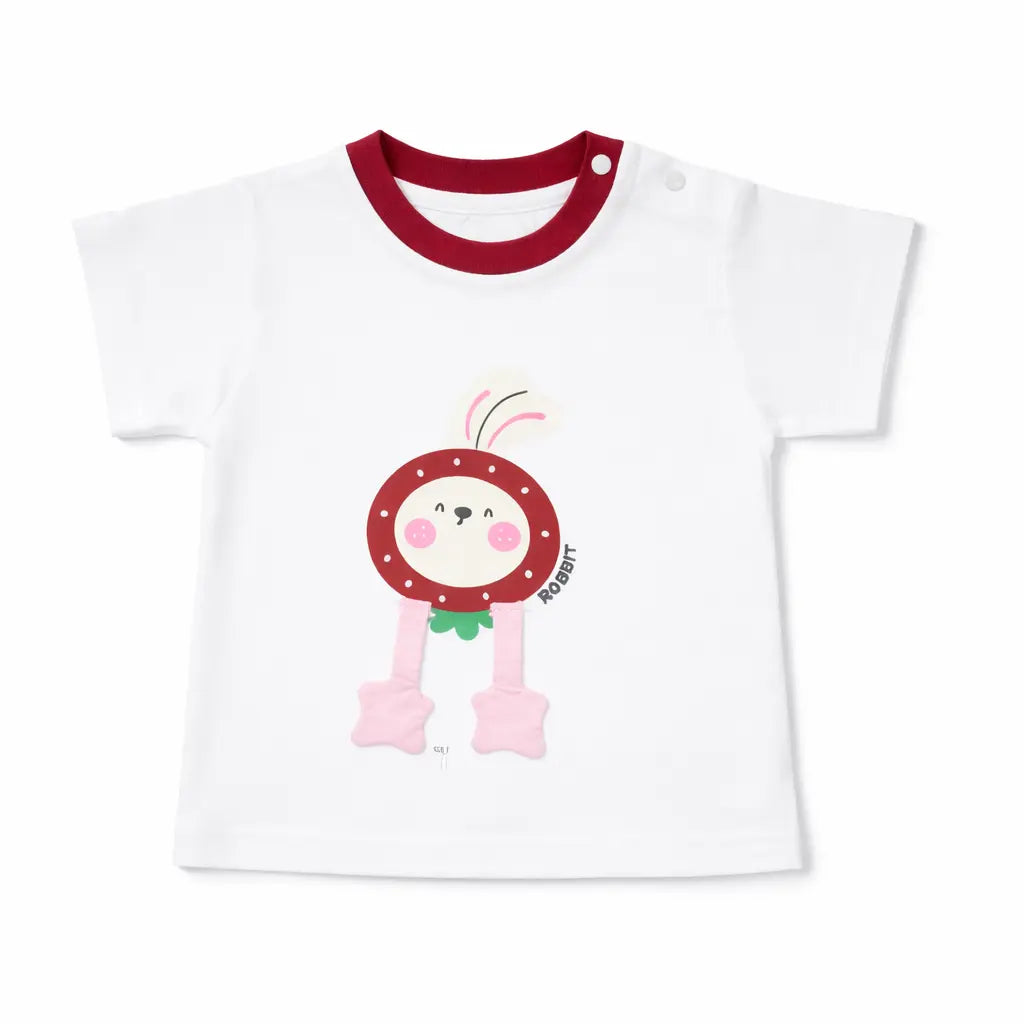 Toddler Boys Rabbit Graphic T-Shirt & Shorts Set – 0 TO 18M shirt