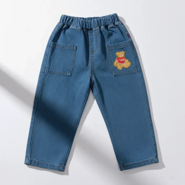Imported Sweatshirt & Denim Pants Set Unisex 1 to 6Y