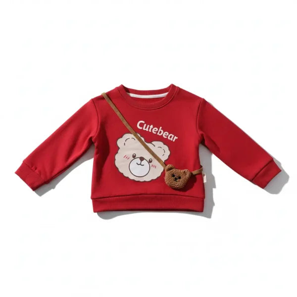 Imported Sweatshirt & Denim Pants Set Unisex 1 to 6Y