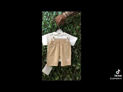 Baby Girl’s Cotton T-Shirt & Shorts Outfit Set (Imported) – 1 to 5Y