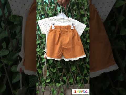 Baby Cotton T-Shirt and Shorts Outfit Set (Imported) – 1 to 5Y