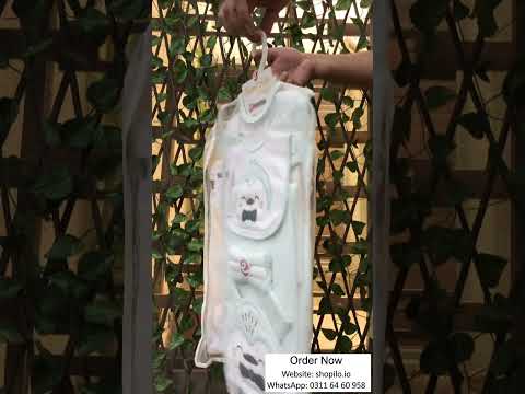 Newborn Baby 10 Piece Starter Gift Set 3 Color Options